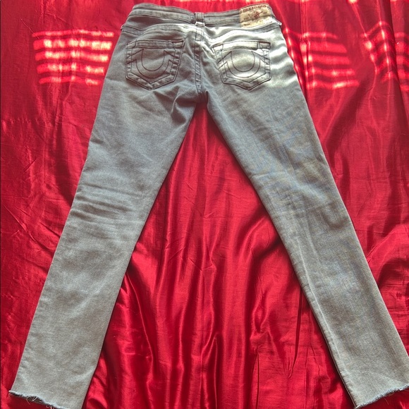 True Religion Women's Light Blue Jeggings - Picture 6 of 7